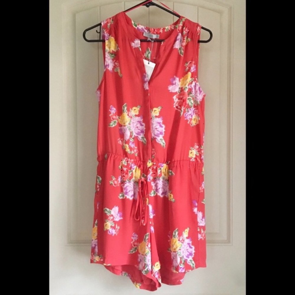 Dalia floral romper